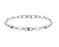 Bracciale Morellato Uomo Motown in Acciaio Zircone SALS127